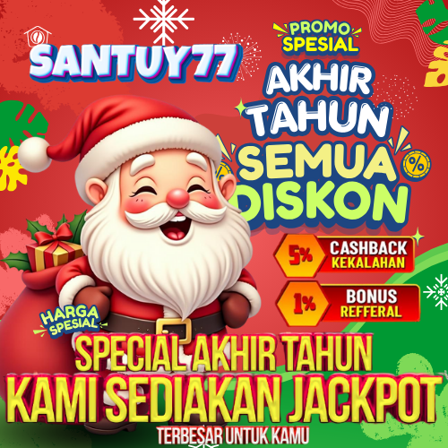 SANTUY77 | Natal Ceria dan Tahun Baru Meriah dengan Game Favorit 